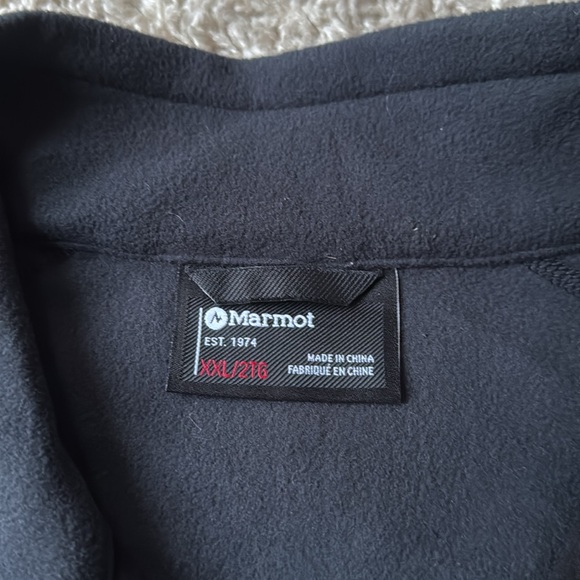 NWT Men's MARMOT Rocklin Black Full-Zip Jacket Size XXL - Picture 6 of 13